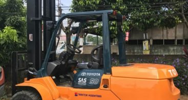 Jual Forklift Toyota 7 Ton 5FD70 Mast V 5 Meter