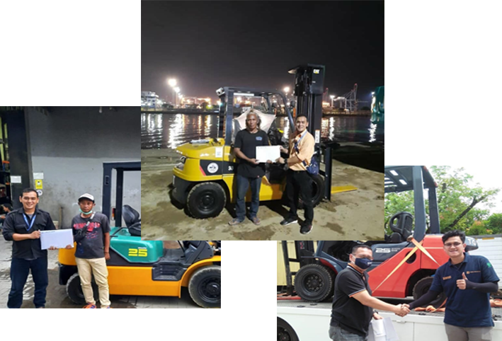 Pengiriman Forklift Bekas