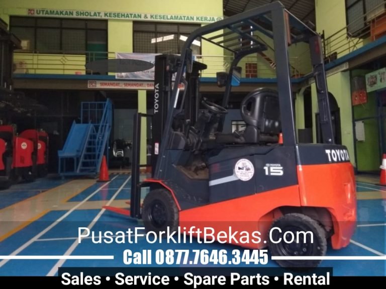 Forklift Toyota Bekas 1.5 ton Elektrik