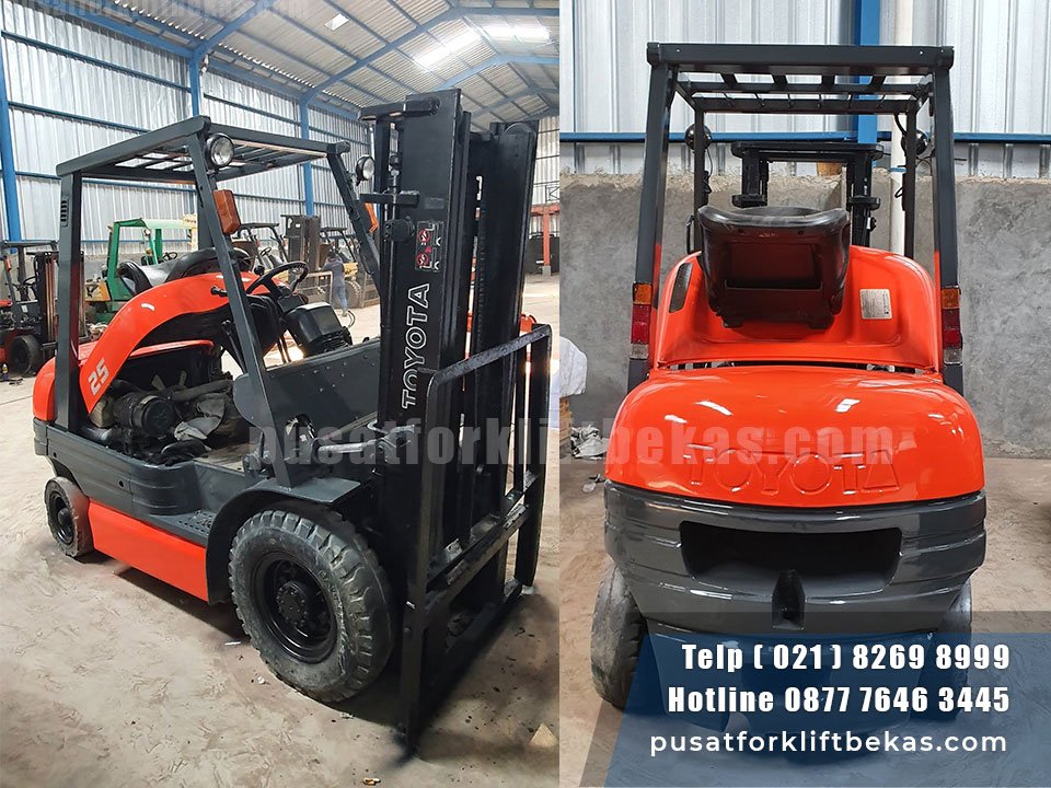 Toyota 6FD25 Forklift bekas