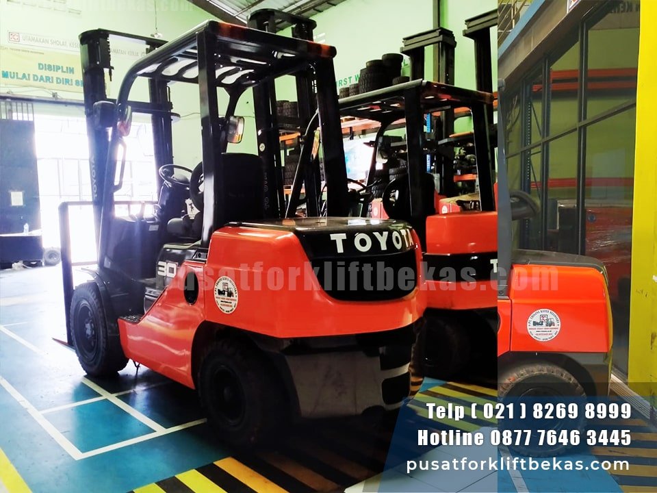 Forklift 3 ton bekas belakang