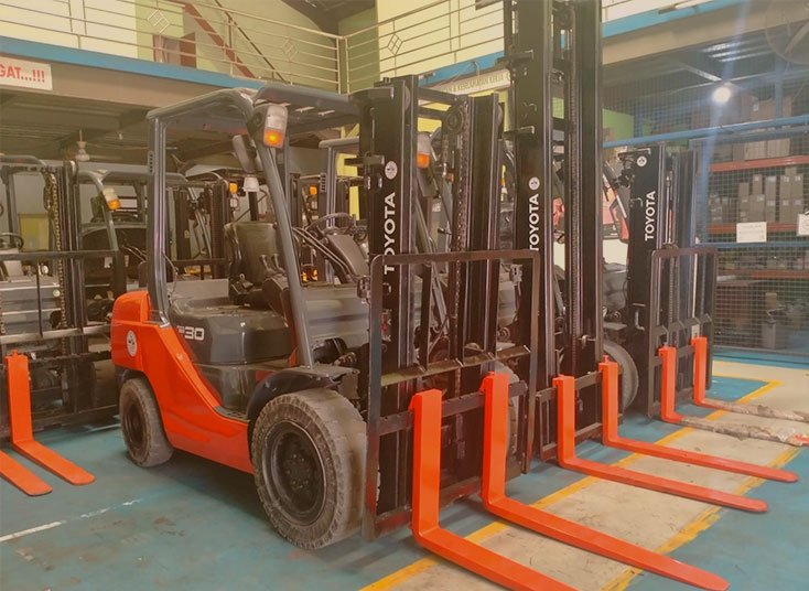 Forklift Toyota Bekas