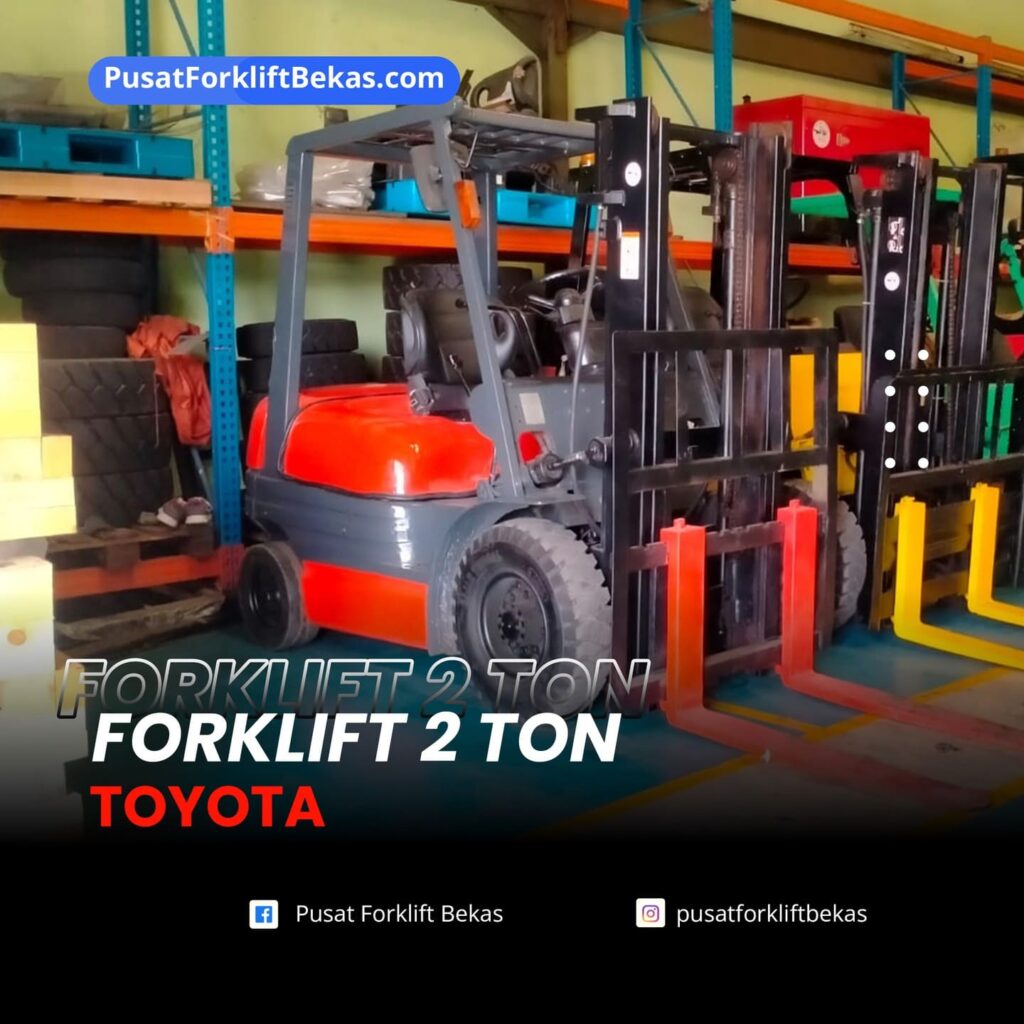 Forklift 2 ton Diesel Toyota 6FD20