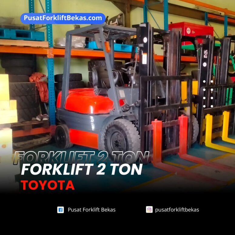 Forklift 2 ton Diesel Toyota 6FD20
