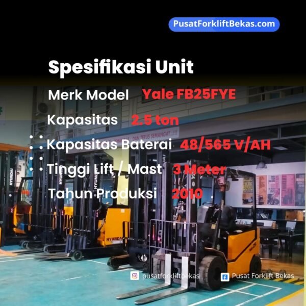 Forklift 2.5 ton Heli FB25PYE - Gambar 4