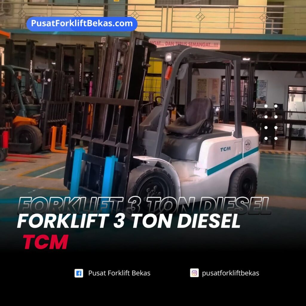 Forklift 3 ton Diesel TCM FD30C3Z
