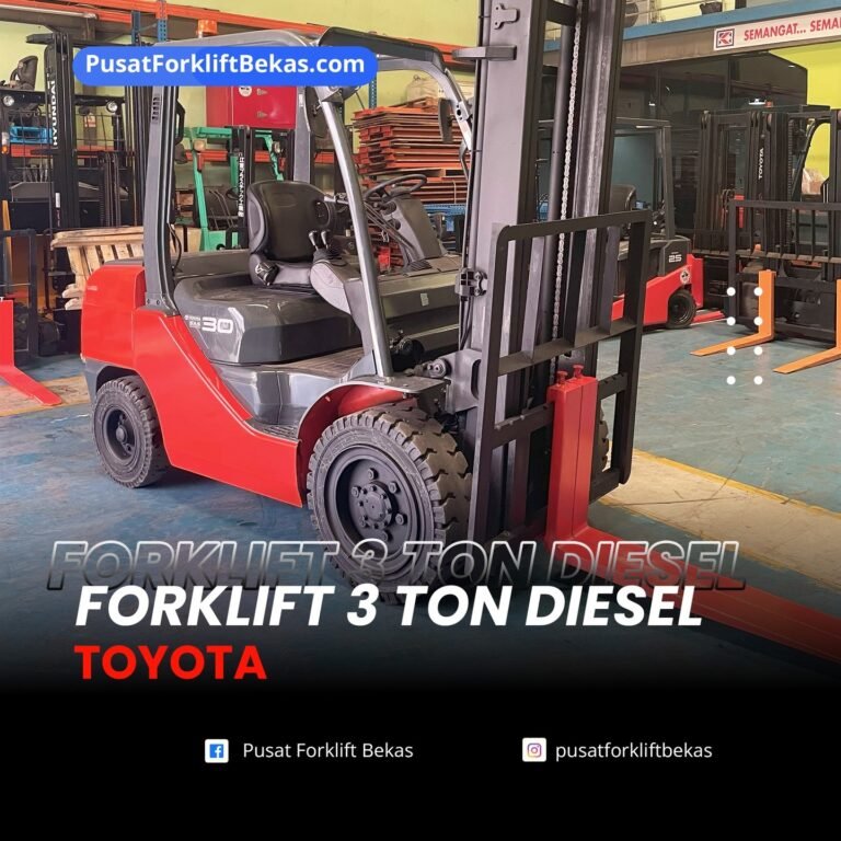 Forklift Bekas 3 Ton Diesel