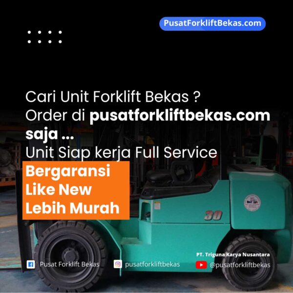 Forklift Mitsubishi 3 Ton Diesel