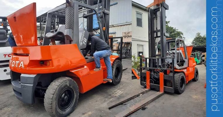 Forklift bekas 7 ton